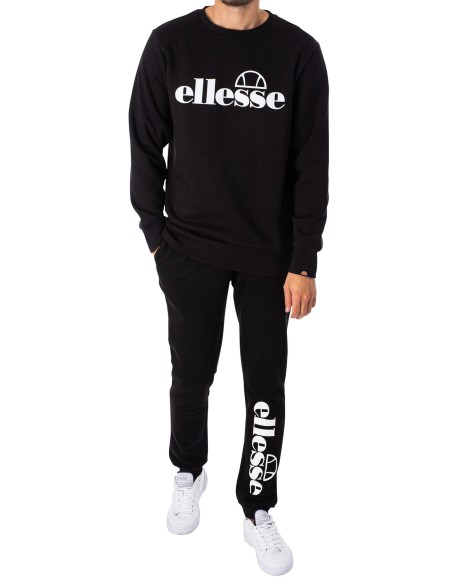 Sudadera Ellesse Hombre Negra | Estilo Moderno y Comodidad (SHP16471-BLACK). Sudadera Ellesse Hombre Negra | Estilo Moderno y Comodidad (SHP16471-BLACK).