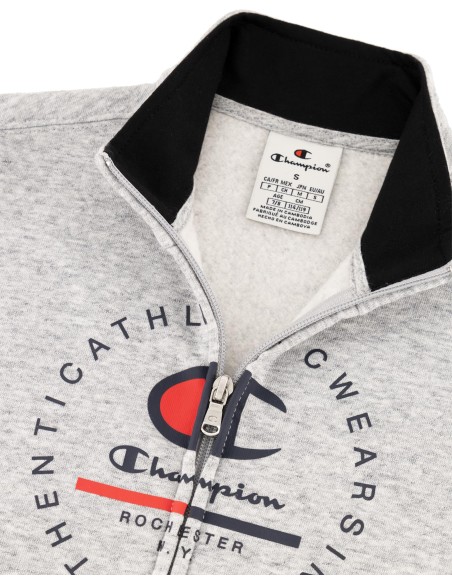 Chándal Gris con Cremallera y Pantalón Negro para Hombre | Estilo Deportivo y Confort (306844-EM021). Chándal Gris con Cremallera y Pantalón Negro para Hombre | Estilo Deportivo y Confort (306844-EM021).
