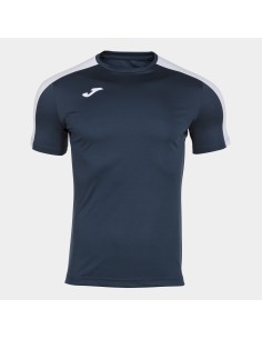 Camiseta Academy Joma Marino y Blanco para Hombre | Estilo Deportivo y Confort (101656.332).