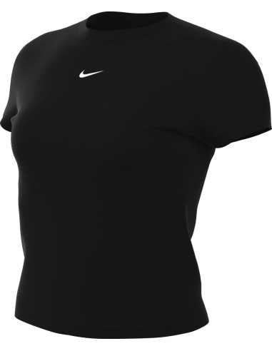 Camiseta Negra Nike para Mujer | Estilo Deportivo y Confort (FV5508-010).