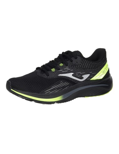 Zapatillas Joma Active Negro y Amarillo Flúor 2431 | Rendimiento y Estilo (RACTIW2431).