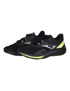 Zapatillas Joma Active Negro y Amarillo Flúor 2431 | Rendimiento y Estilo (RACTIW2431). 2