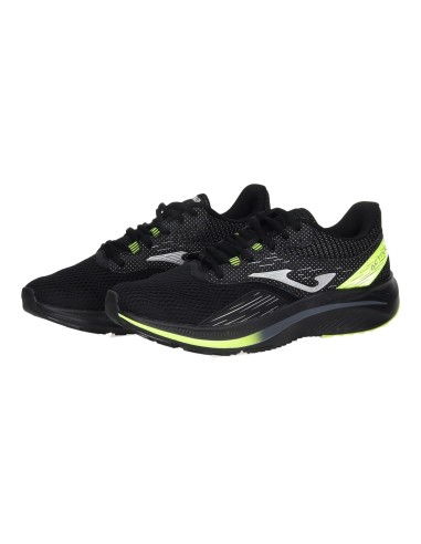 Zapatillas Joma Active Negro y Amarillo Flúor 2431 | Rendimiento y Estilo (RACTIW2431).