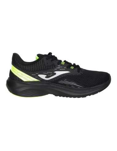 Zapatillas Joma Active Negro y Amarillo Flúor 2431 | Rendimiento y Estilo (RACTIW2431).