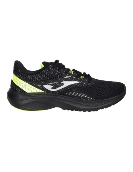 Zapatillas Joma Active Negro y Amarillo Flúor 2431 | Rendimiento y Estilo (RACTIW2431).