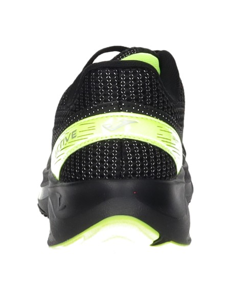 Zapatillas Joma Active Negro y Amarillo Flúor 2431 | Rendimiento y Estilo