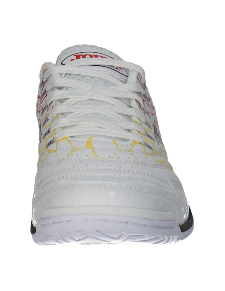 Zapatillas Maxw 24 42 Indor Blanca y Amarilla Joma | Rendimiento y Estilo para Fútbol Sala (MAXW2442IN). Zapatillas Maxw 24 42 Indor Blanca y Amarilla Joma | Rendimiento y Estilo para Fútbol Sala (MAXW2442IN).