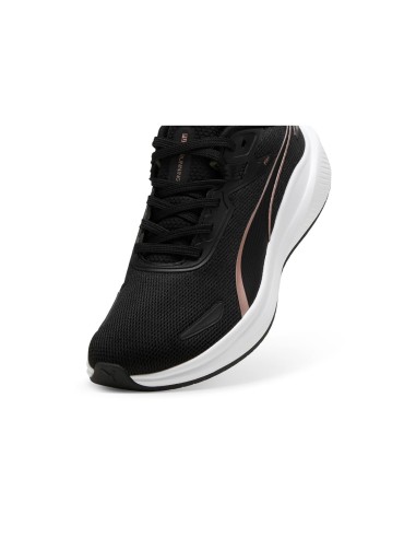 Zapatillas Skyrocket Negras y Doradas Puma | Estilo y Rendimiento Superior (379437-14).