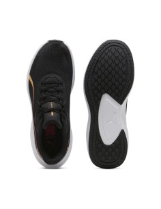 Zapatillas Skyrocket Negras y Doradas | Estilo y Comodidad para el Rendimiento Deportivo (379437-21). 2