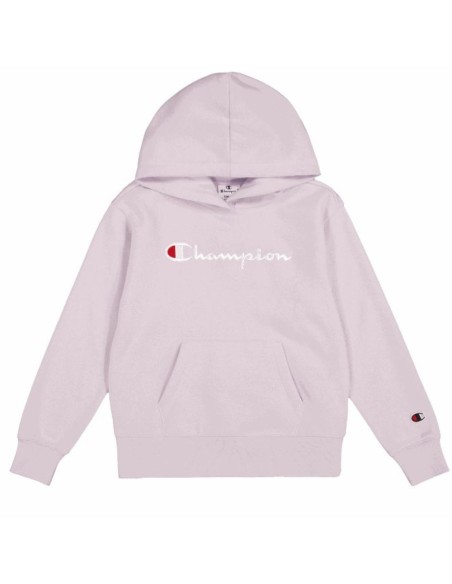 Sudadera Malva con Capucha Champion | Estilo Urbano y Comodidad (405029-VS057). Sudadera Malva con Capucha Champion | Estilo Urbano y Comodidad (405029-VS057).