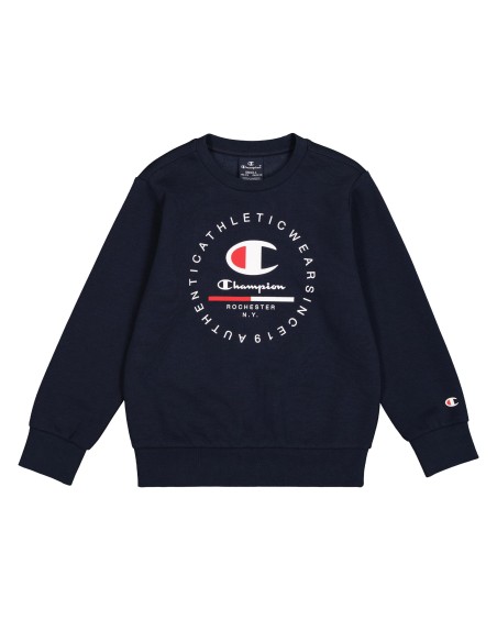 Sudadera Marino Cuello Caja Champion | Estilo Casual y Confort (306838-NNY). Sudadera Marino Cuello Caja Champion | Estilo Casual y Confort (306838-NNY).