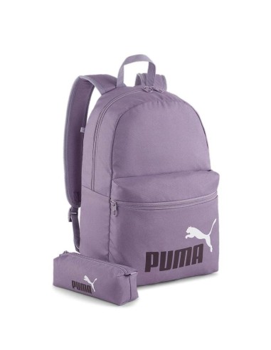 MOCHILA MALVA PUMA CON ESTUCHE (090943-38).