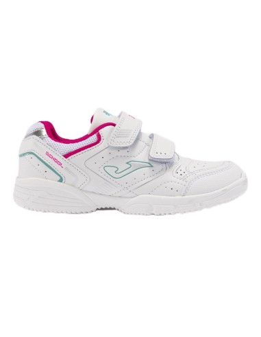 ZAPATILLAS BLANCO TURQUESA VELCRO (WSCHOW2413V).