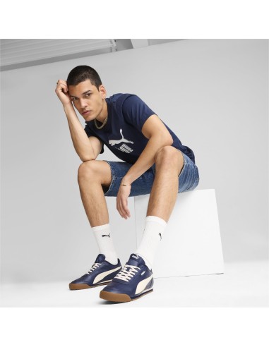 ZAPATILLA PUMA H MARINO PIEL (397452-08).