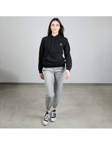 SUDADERA NEGRA CAPUCHA (10024509-A02).