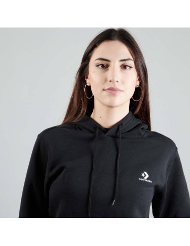 SUDADERA NEGRA CAPUCHA (10024509-A02).