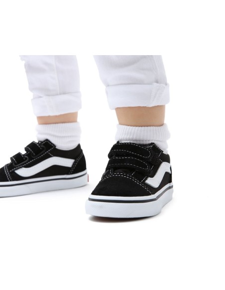 ZAPATILLAS VELCRO NEGRO (VN000D3YBLK).