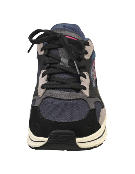 ZAPATILLAS SKECHERS CONSISTENT GRIS (128622-NVBK).