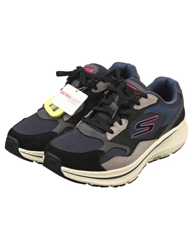 ZAPATILLAS SKECHERS CONSISTENT GRIS (128622-NVBK).