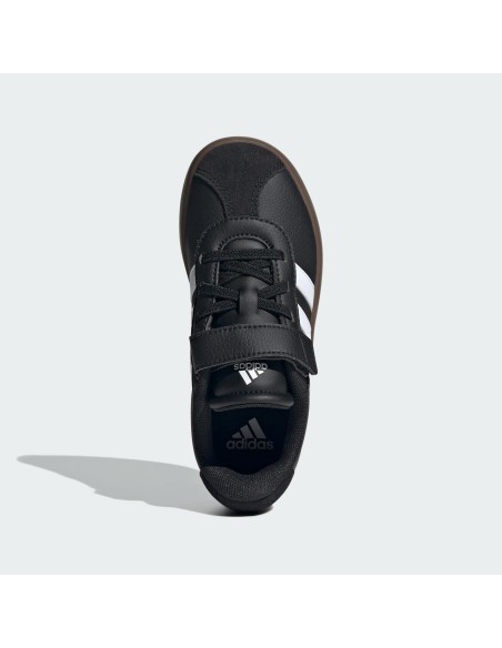 ZAPATILLAS COURT VELCRO NEGRAS (ID9154).