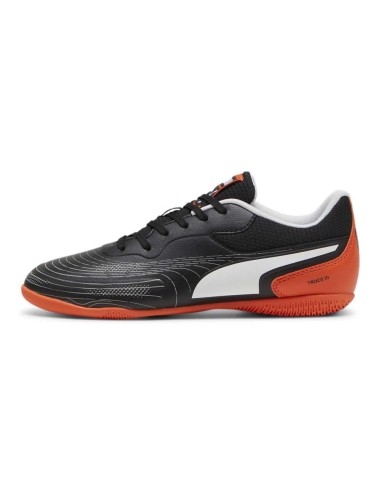 ZAPATILLAS TRUCO BLACK PUMA JR SALA (107980-02).