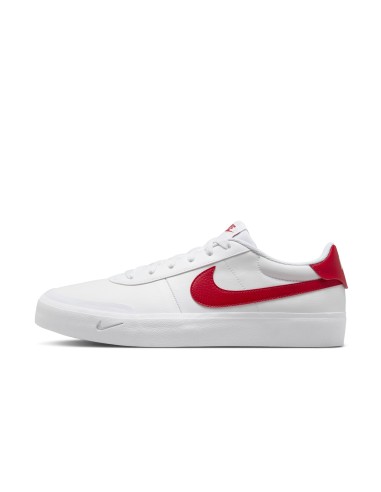ZAPATILLAS NIKE COURT SHOT BLANCO ROJO (FQ8146-102).