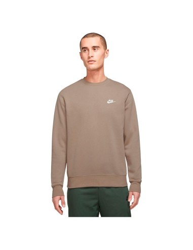 SUDADERA CLUB BEIG NIKE (BV2662-247).