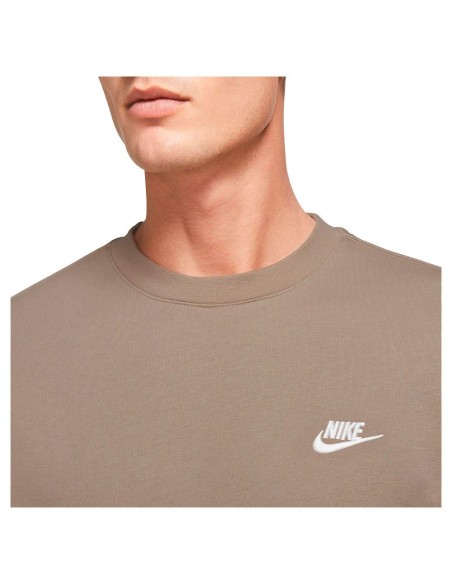 SUDADERA CLUB BEIG NIKE (BV2662-247).