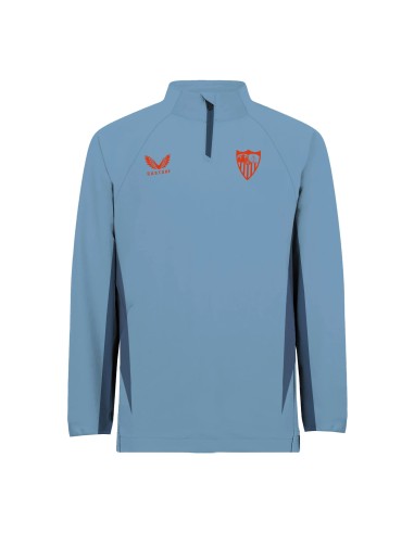 SUDADERA  CELESTE PRO PLAYERS 24/25  MEDIA CREMALLERA (TJ7523R-020).