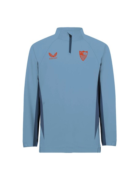 SUDADERA CELESTE PRO PLAYERS 24/25 MEDIA CREMALLLERA (TM7536R-020).