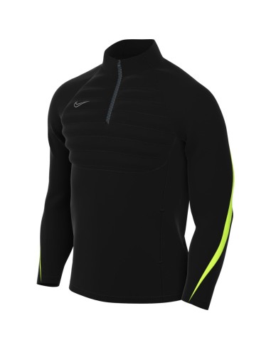 SUDADERA RUNNING NEGRO FLUOR (FB6816-013).