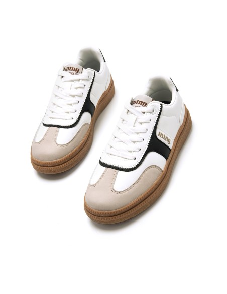 ZAPATILLAS BLANCA MUSTANG (60461-BULLE BLANCO).