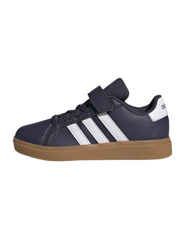 ZAPATILLAS GRAND COURT 2.0 MARINO VELCRO (JI0974).