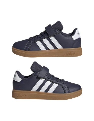 ZAPATILLAS GRAND COURT 2.0 MARINO VELCRO (JI0974).
