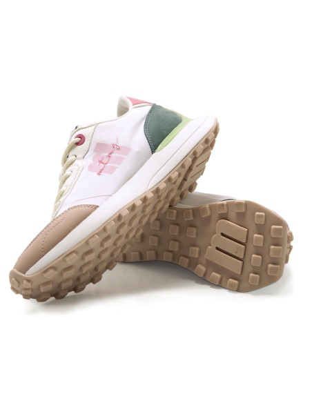 ZAPATILLAS MUSTANG NUILY BLANCO LOTTI VERDE (60779-NUILY BLANCO). ZAPATILLAS MUSTANG NUILY BLANCO LOTTI VERDE (60779-NUILY BLANCO).