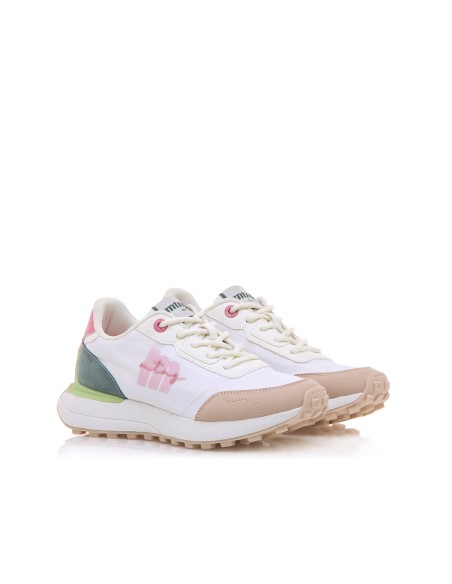 ZAPATILLAS MUSTANG NUILY BLANCO LOTTI VERDE (60779-NUILY BLANCO). ZAPATILLAS MUSTANG NUILY BLANCO LOTTI VERDE (60779-NUILY BLANCO).