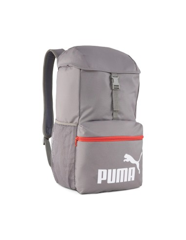 MOCHILA GRIS PUMA PHASE HOODED (090801-02).