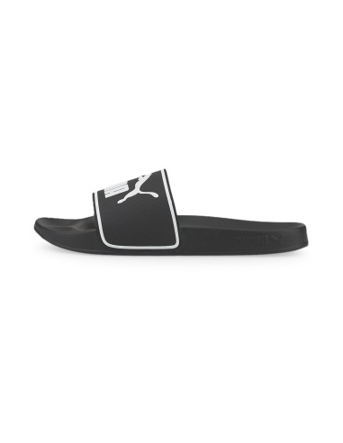 CHANCLAS PUMA NEGRAS BLAN (384139-01).