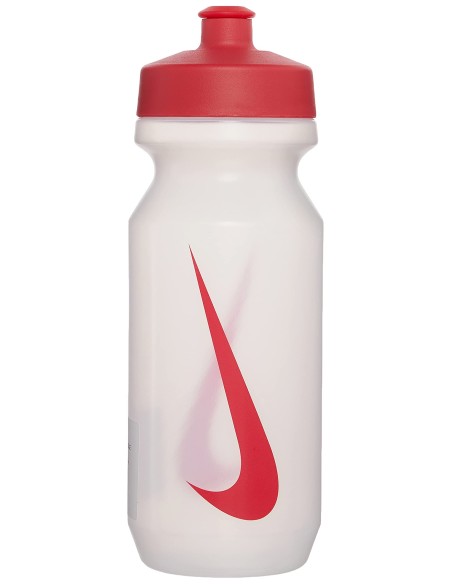 BOTELLA TRANSPARENTE Y ROJA (N0000042944).