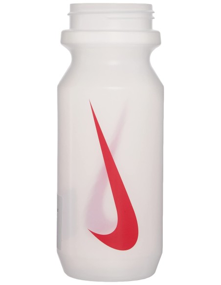 BOTELLA TRANSPARENTE Y ROJA (N0000042944).