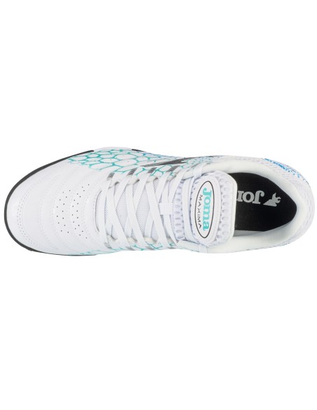 ZAPATILLAS MAXIMA BLANCO TURQUESA TURF (MAXS2532TF).