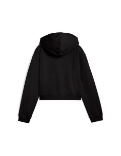SUDADERA PUMA NEGRA CAPUCHA (686072-01). 2