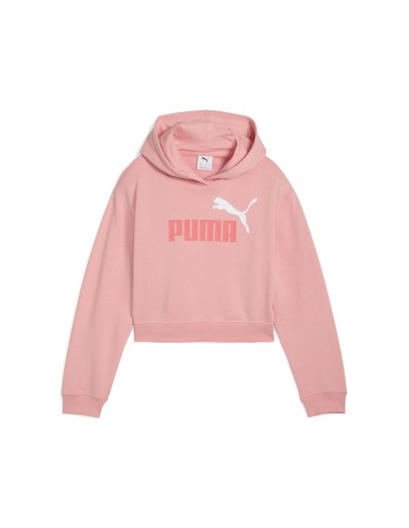 SUDADERA ROSA PUMA CAPUCHA (686072-18).