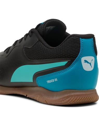 ZAPATILLAS TRUCO III PUMA BLACK AQUATIC TROPIC (107979-05).