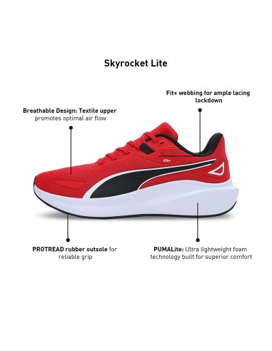 ZAPATILLAS SKYROCKET LITE ROJAS (379437-08).