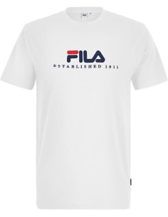 CAMISETA FILA BLANCA UNISEX BRILLTEE (FAU0200-10001).