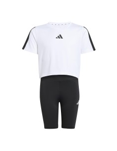CONJUNTO ADIDAS BALNCO NEGRO GS (JJ5041).