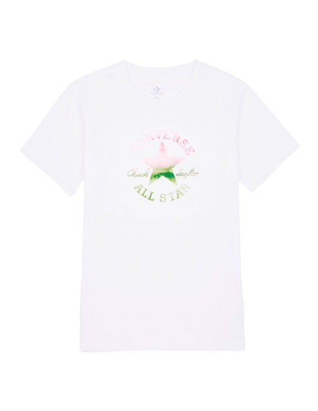 CAMISETA CONVERSE CHUCK BLANCA (10027385-A01).