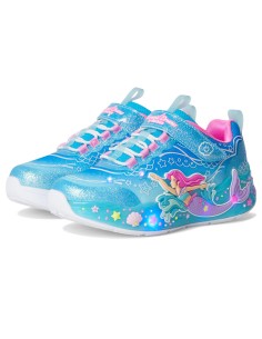 ZAPATILLAS MERMAID DRE CELESTE VELCRO (303060L-BLMT).