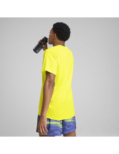 CAMISETA RUN VELOCITY AMARILLA (526600-39).